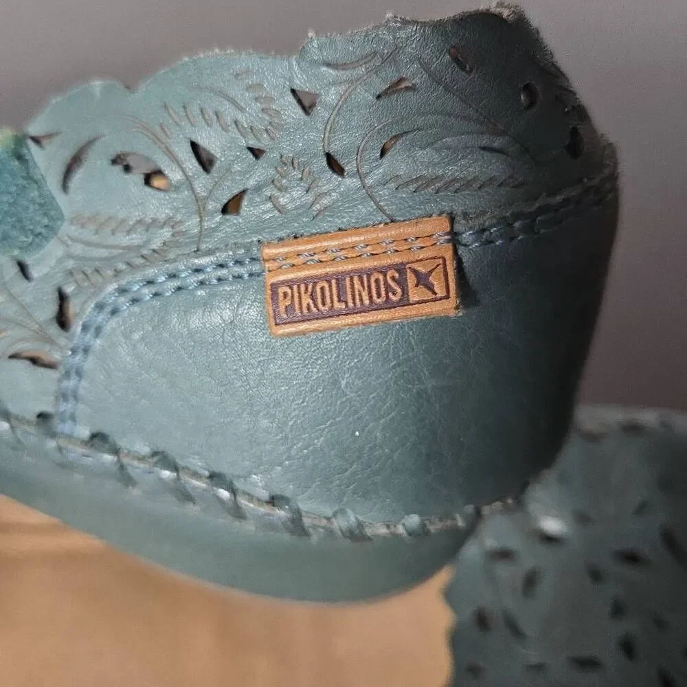 Pikolinos P. Vallarta ballet pump leather size 42 no strap size 10 - Picture 2 of 8